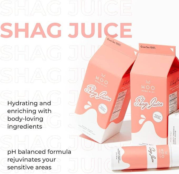 WOO More Play - Shag Juice Water-Based Lubricant