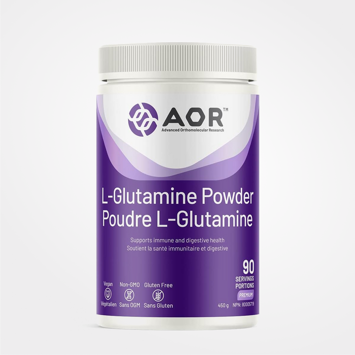 AOR - L-Glutamine Powder - 450 g (90 Servings)