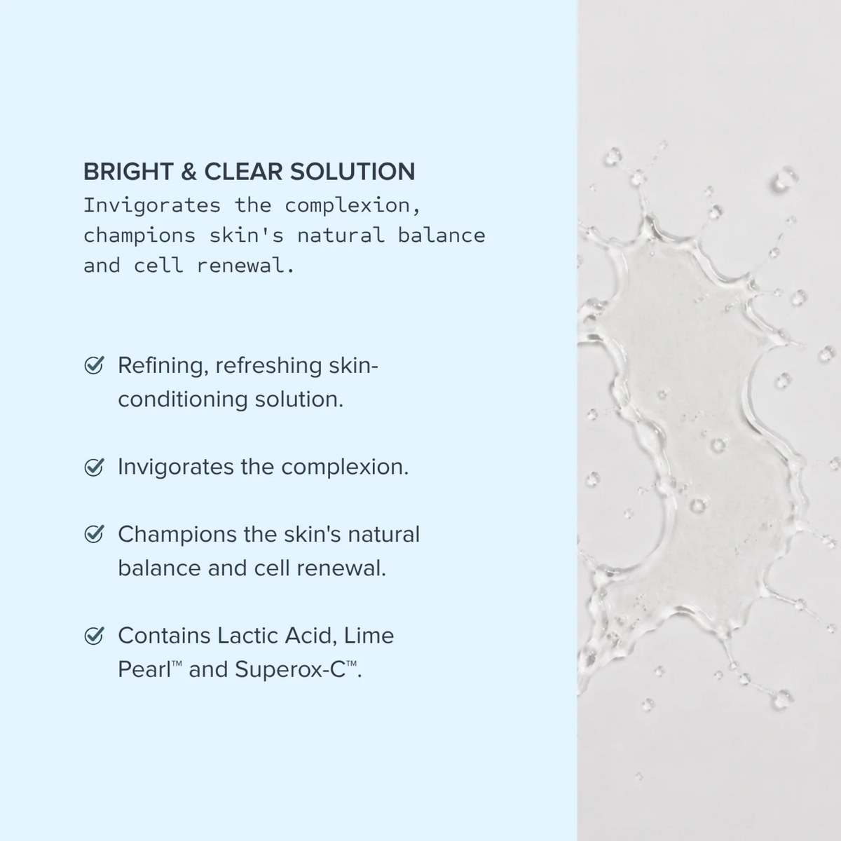 Alumier Bright & Clear Solution