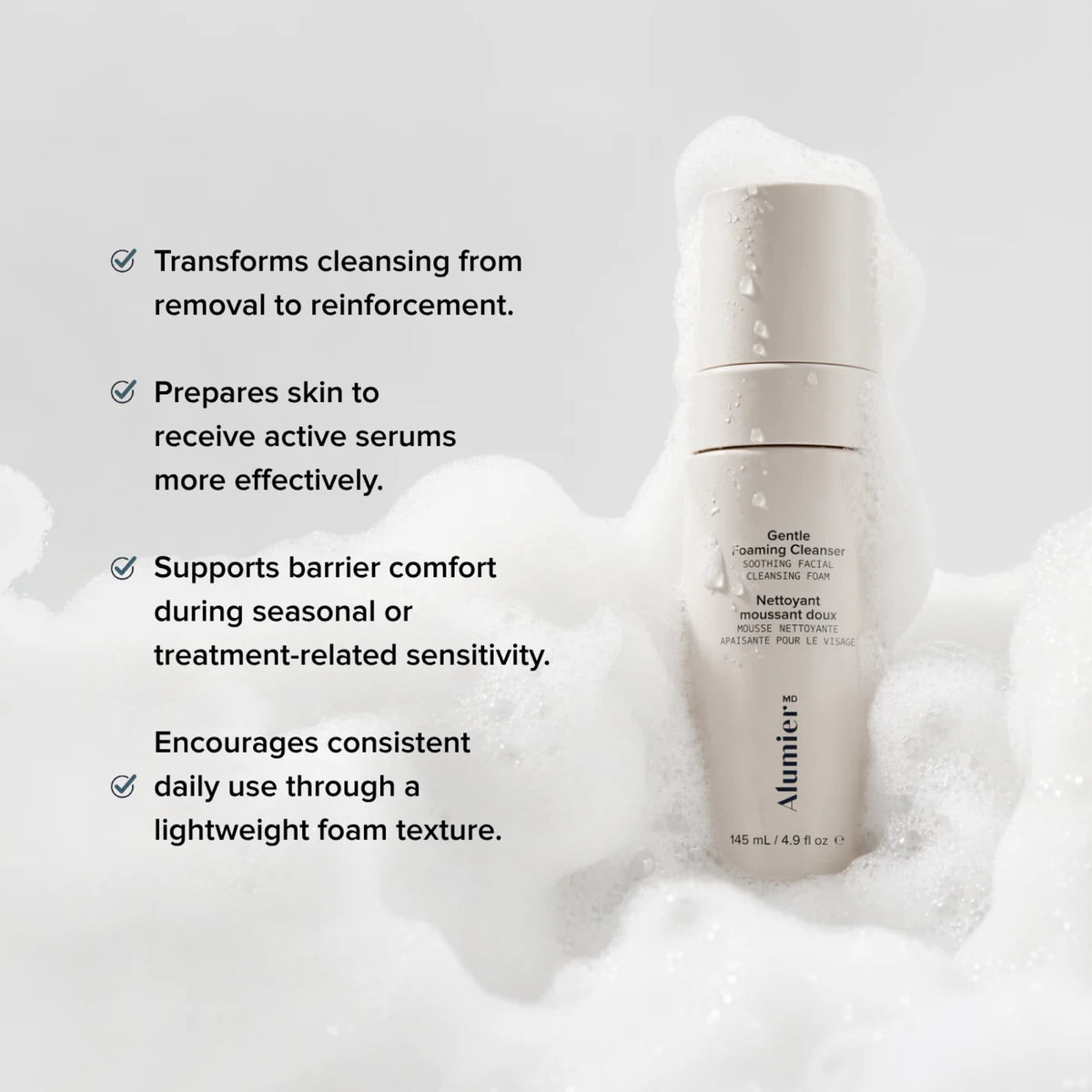Alumier Gentle Foaming Cleanser (New)