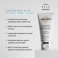 Alumier Sheer Hydration Broad Spectrum SPF 40 (Untinted)