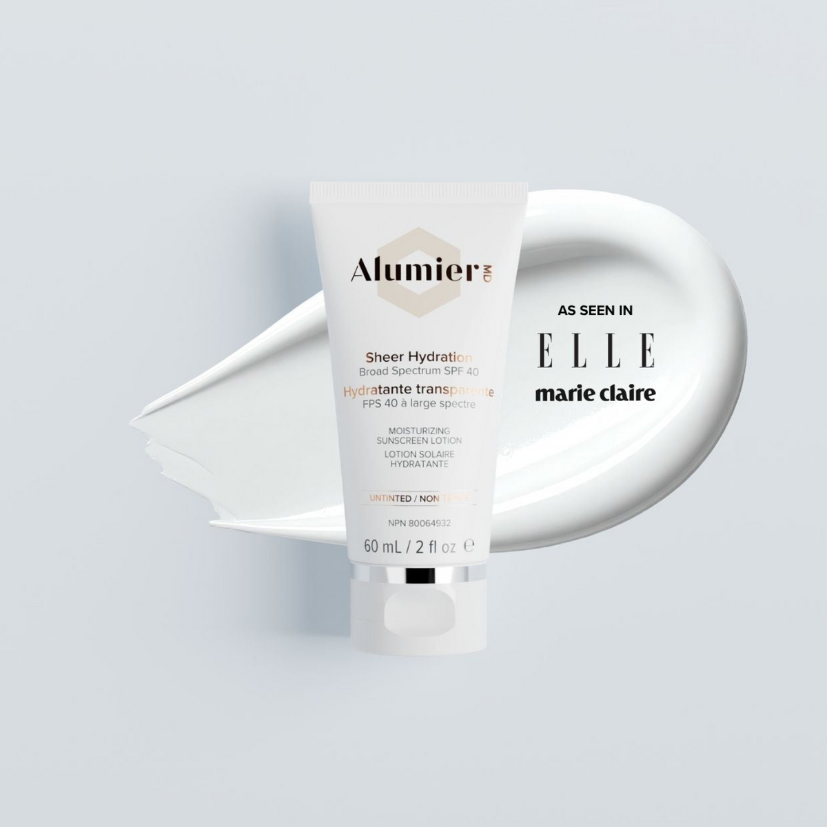 Alumier Sheer Hydration Broad Spectrum SPF 40 (Untinted)