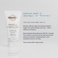 Alumier Sheer Hydration Broad Spectrum SPF40 (Versatile Tint)