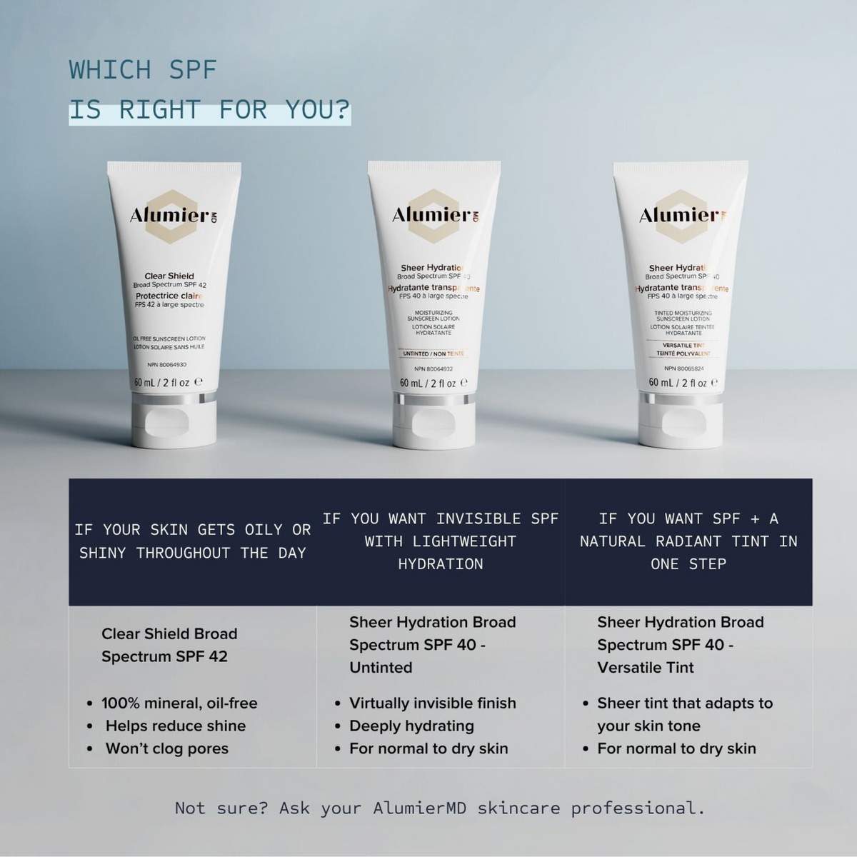 Alumier Clear Shield Broad Spectrum SPF42
