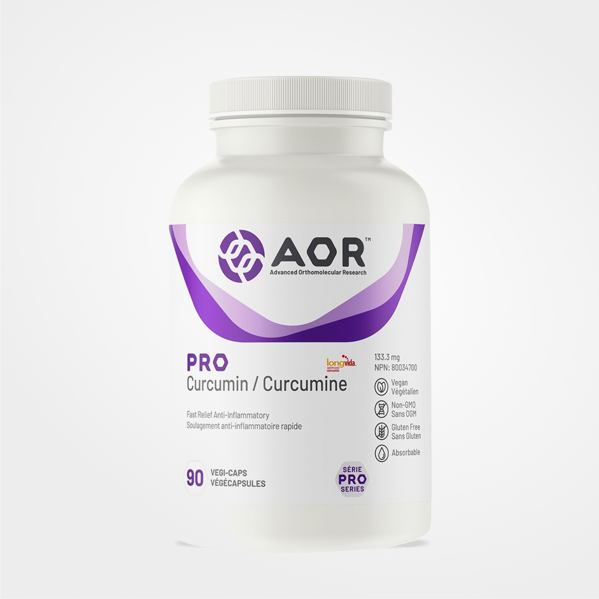 AOR - PRO Curcumin - 90 Caps