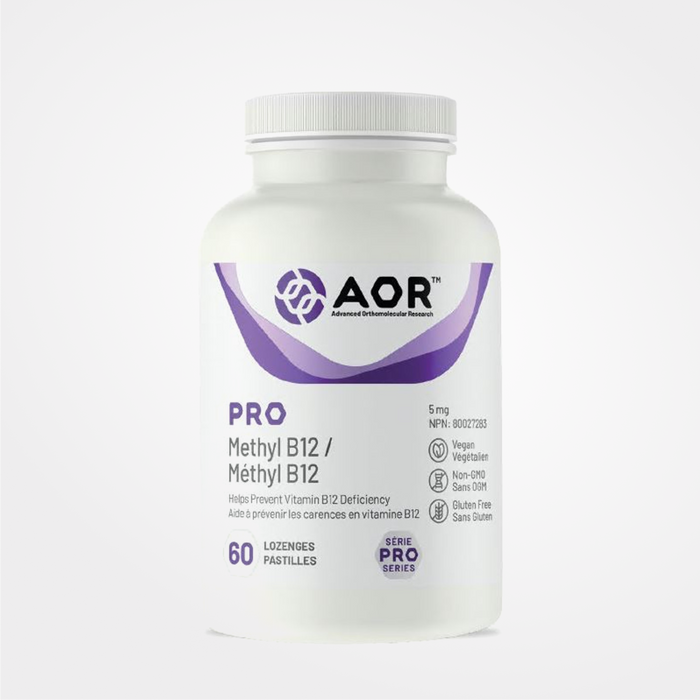 AOR - PRO Methyl B12 - 60 Caps