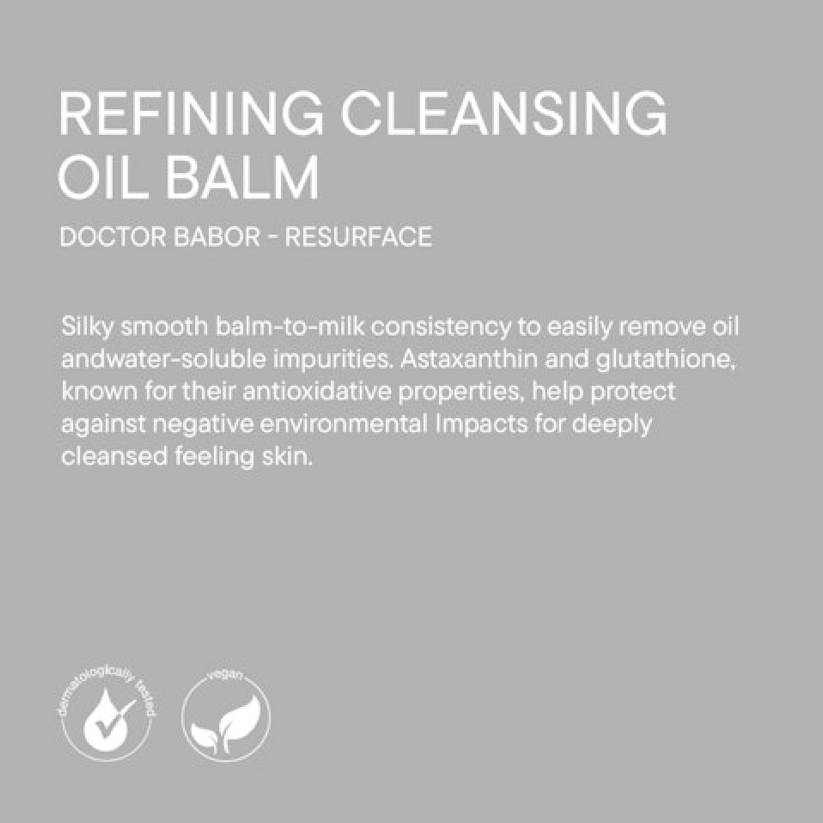 BABOR Refining Cleansing Oil Balm