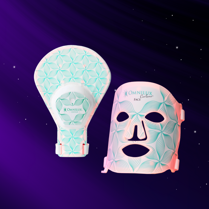 Omnilux Face Contour + Contour Glove Bundle