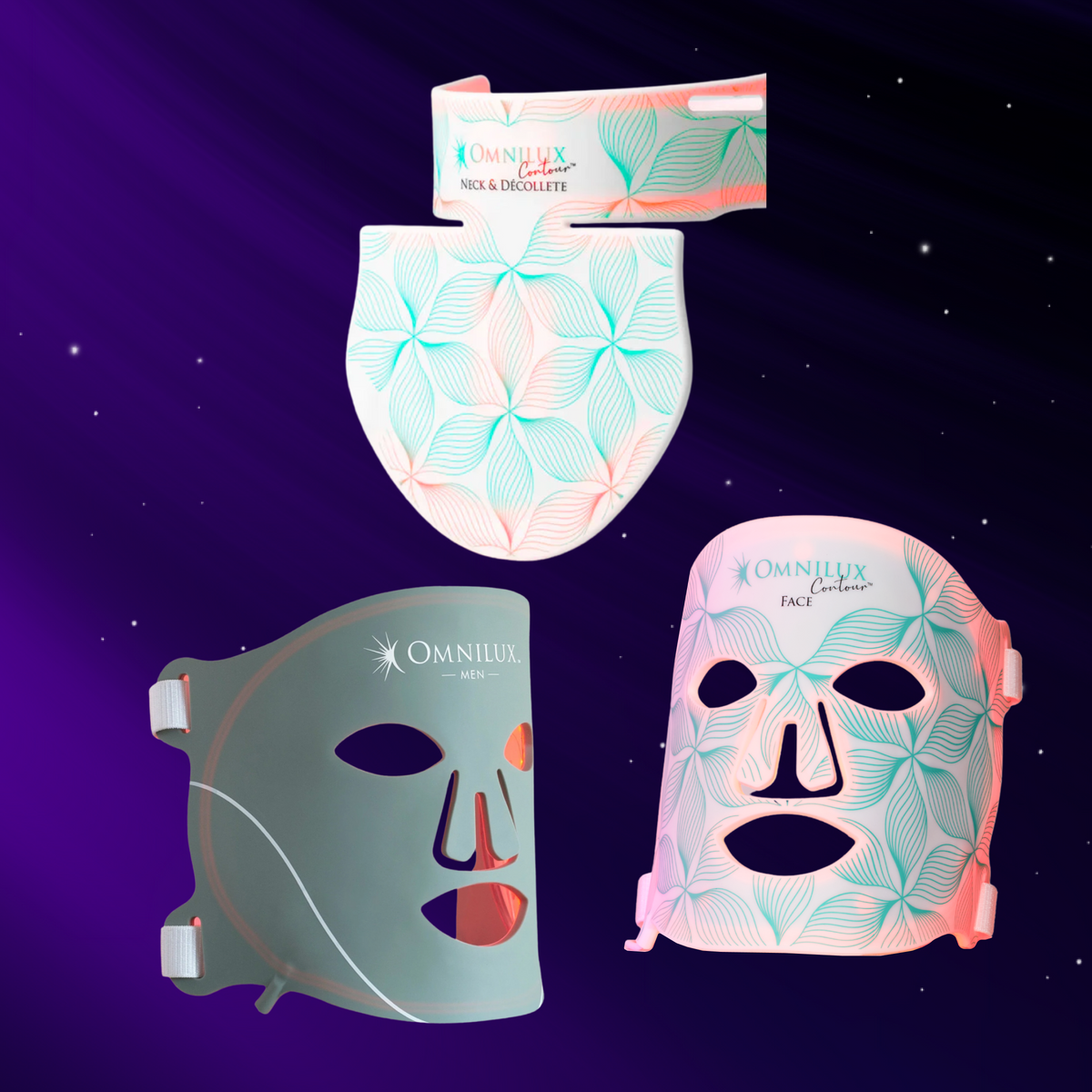 Omnilux Face Contour + Men + Neck & Décolleté