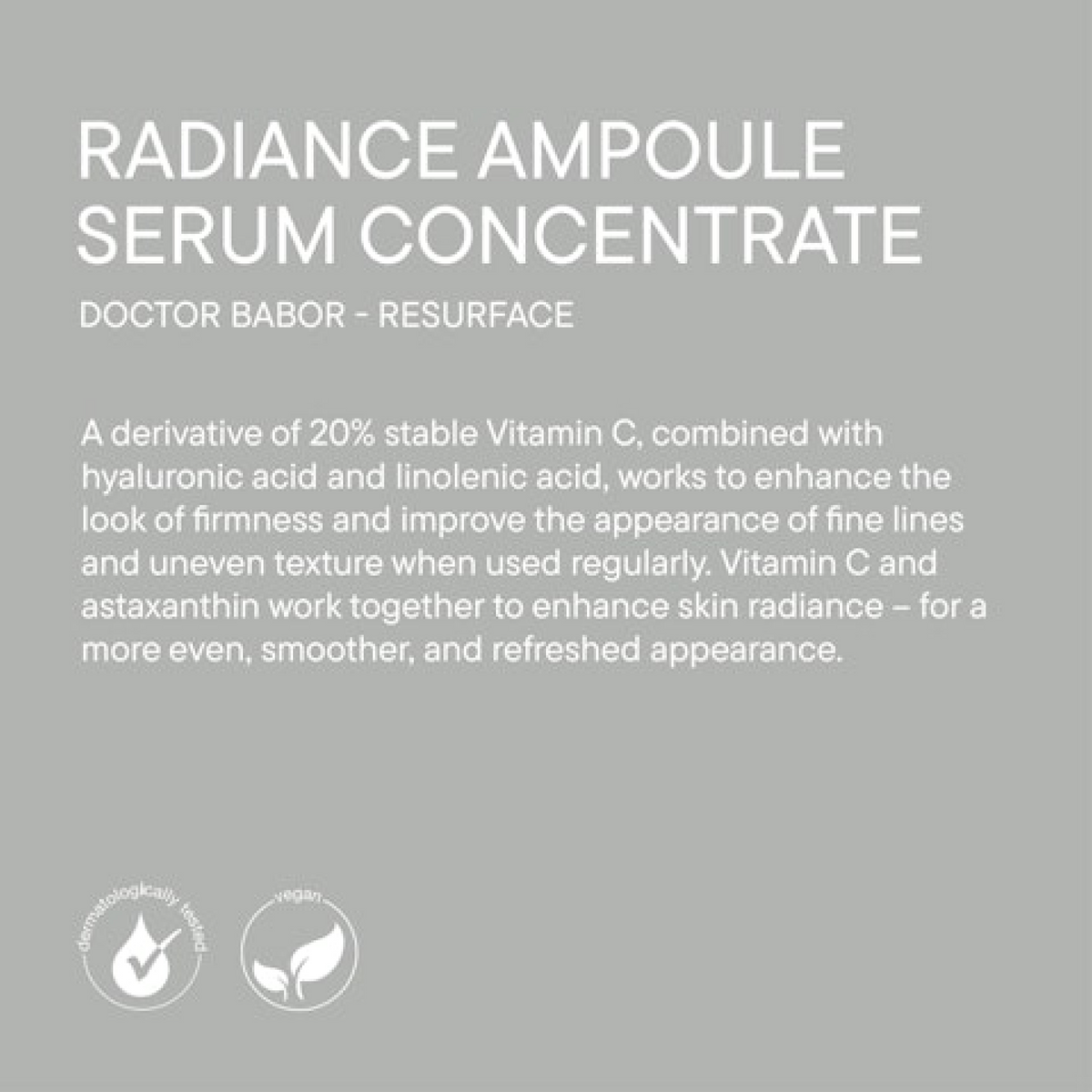BABOR Radiance Ampoule Serum Concentrate