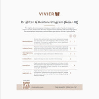 Vivier Brighten & Restore Program (Non-HQ)