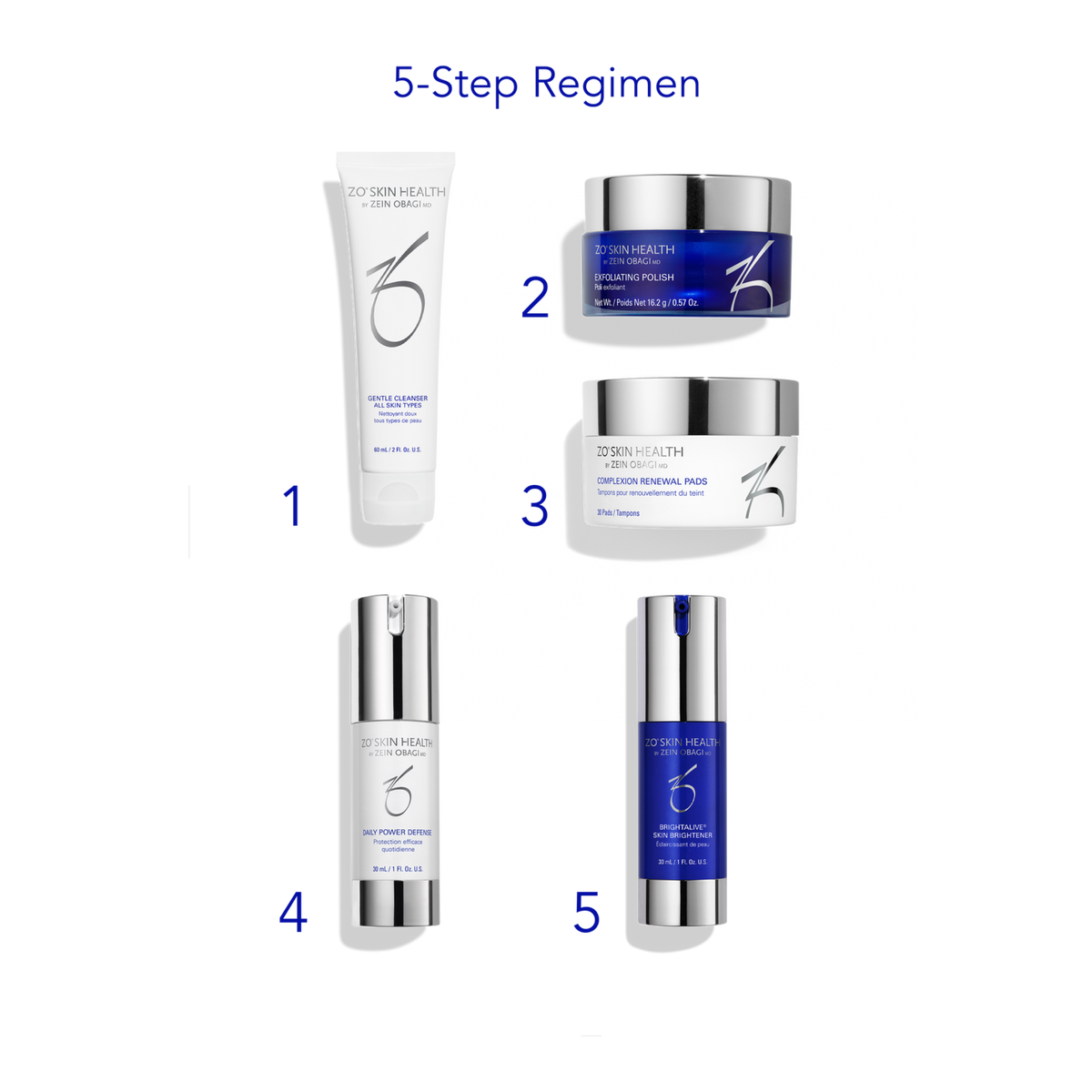 ZO Skin Health Skin Tone Evening + Brightening Program