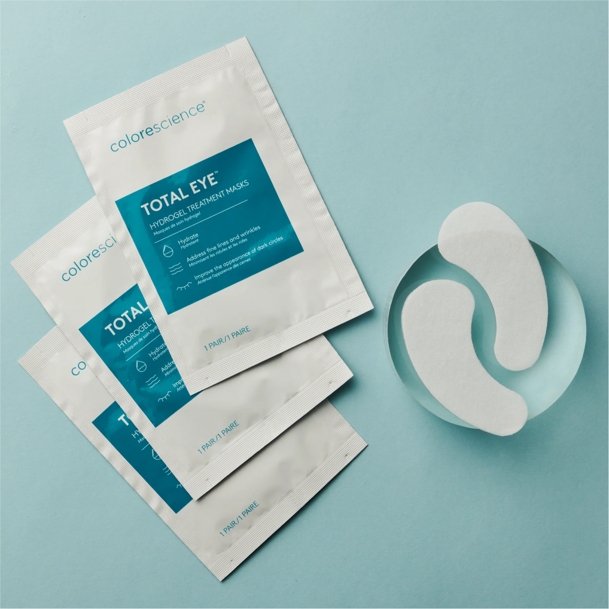 Colorescience Total Eye® Hydrogel Treatment Masks